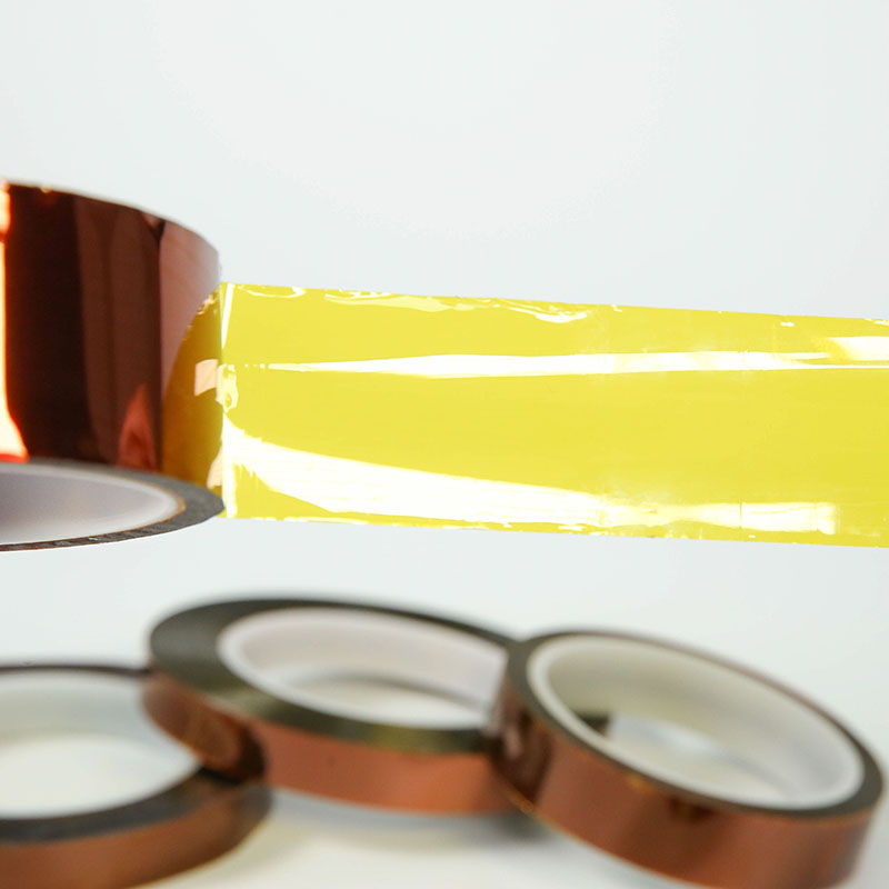 Heat resistant waterproof silicone kaptone polyimide tape gold finger adhesive tape for PCB protect