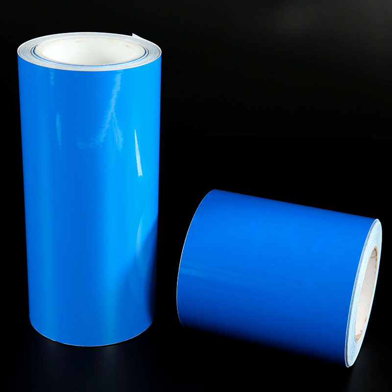 Lithium Battery Termination Tape Fire-resistant Insulation PET Power Battery Blue Single-sided Tape