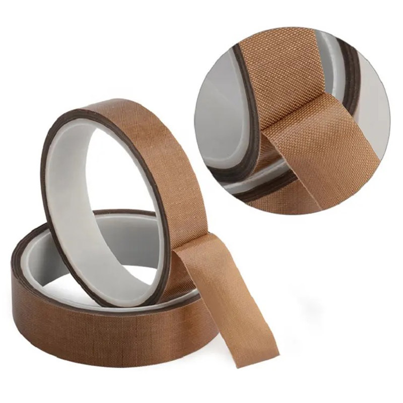 PTFE Fiberglass Adhesive Tape Single-Sided Thermally Insulated Self-Adhesive PTFE High Temperature Tape