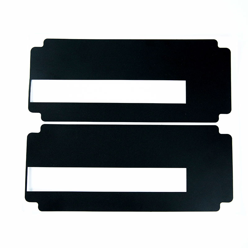 Customizable Die Cut Electrical Shielding Black Flame Retardant PC Sheet