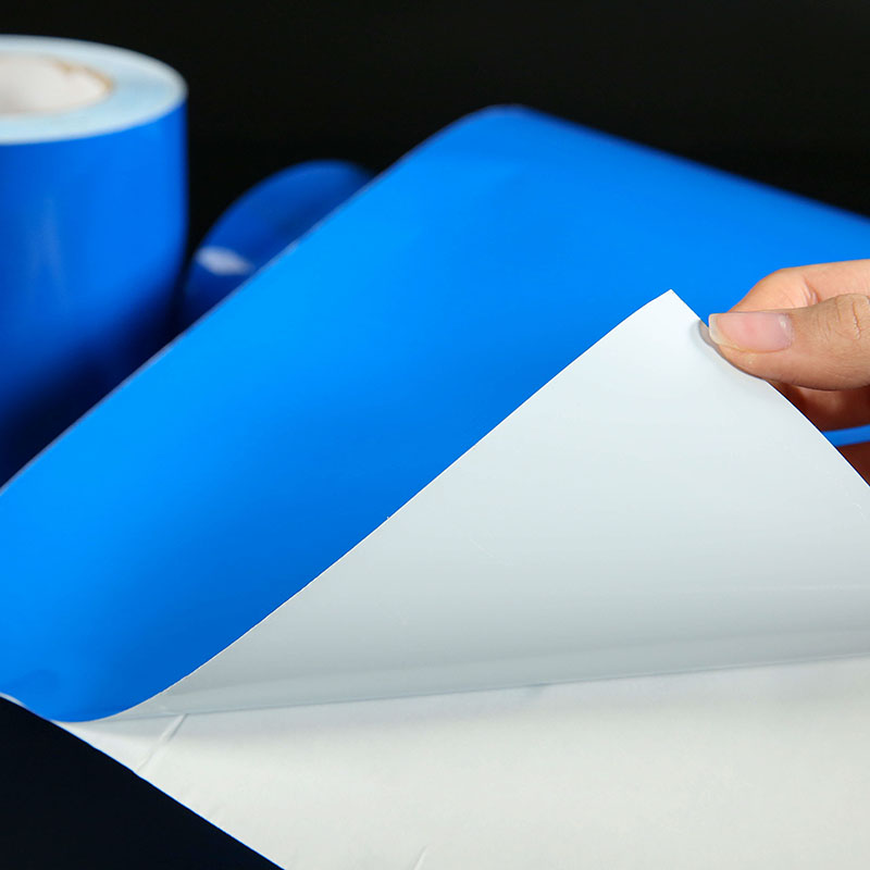 Lithium Battery Termination Tape Fire-resistant Insulation PET Power Battery Blue Single-sided Tape