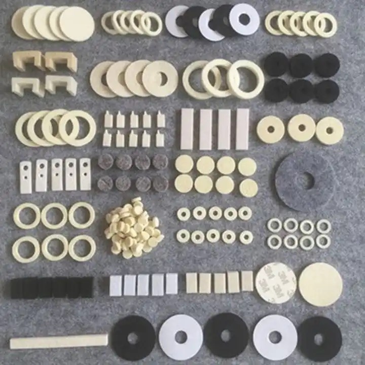 High Quality Felt Washers Wool Felt Gasket 3mm Thick 100% Wool Felt Washer Felt Washer