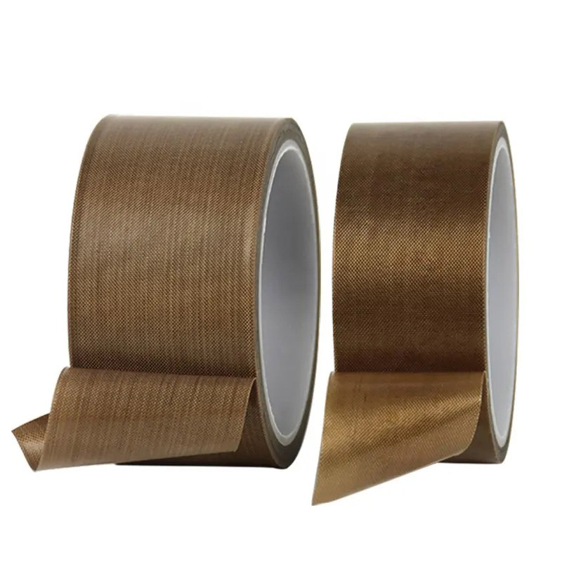 PTFE Fiberglass Adhesive Tape Single-Sided Thermally Insulated Self-Adhesive PTFE High Temperature Tape