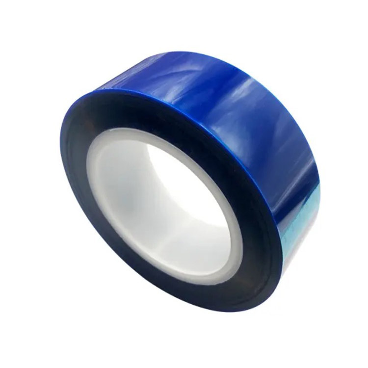 High Temperature Polyester Blue PET Adhesive Tape Low Price Sublimation Tape Heat Resistant Blue