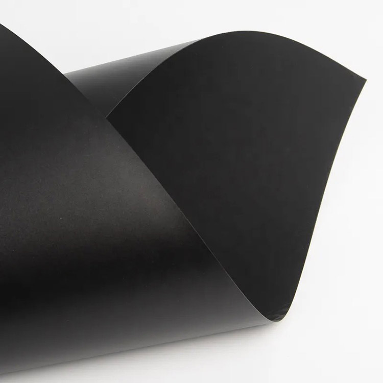 Waterproof Insulation Mylar Polypropylene Film OEM Precision Custom Die Cut Black Fire Retardant PP Film