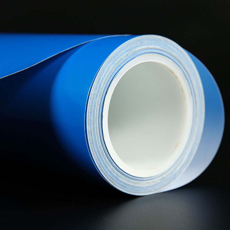 Lithium Battery Termination Tape Fire-resistant Insulation PET Power Battery Blue Single-sided Tape