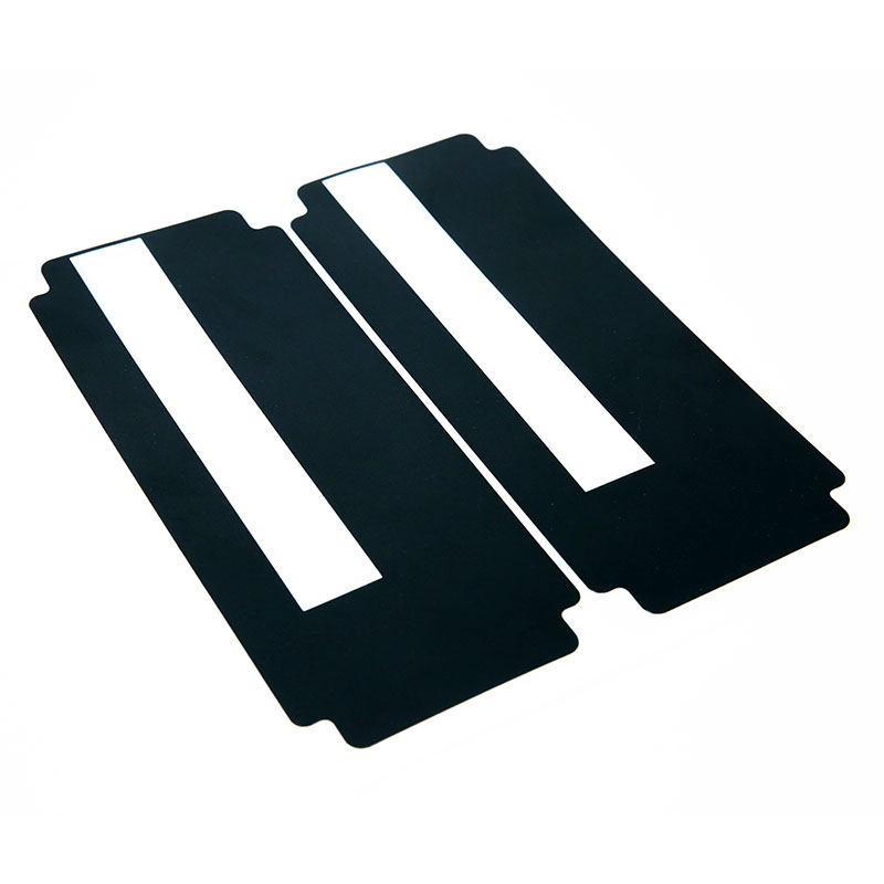 Customizable Die Cut Electrical Shielding Black Flame Retardant PC Sheet