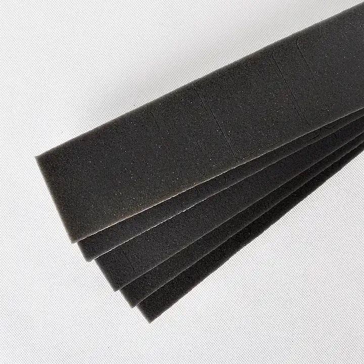 Factory directly supply competitive price die cut soft PU foam dust-proof foam self adhesive sponge for fan refrigerating system