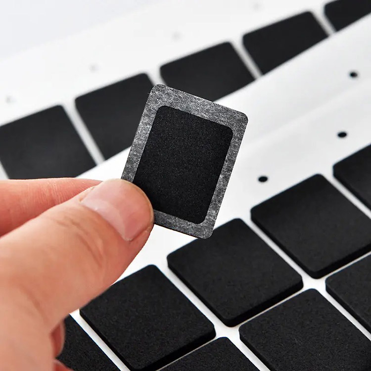Custom Self Adhesive Backed EVA Felt Rubber Anti Slip Foam Pad Gasket Ring Silicone Rubber Bumper Pads