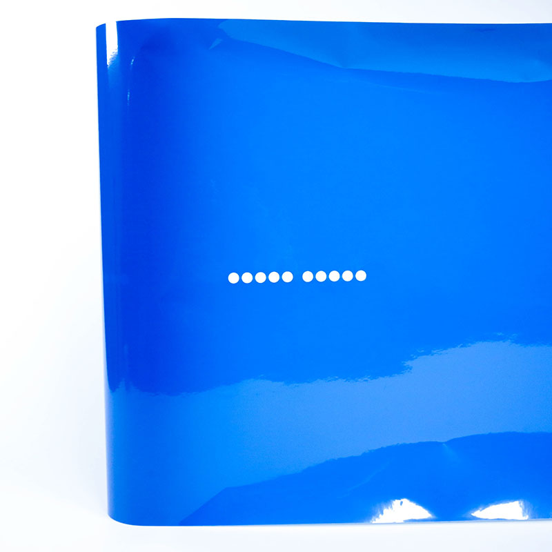 Fire Spacer Industrial Tape Battery Assembly Insulation Protection Fixed PET Blue Tape