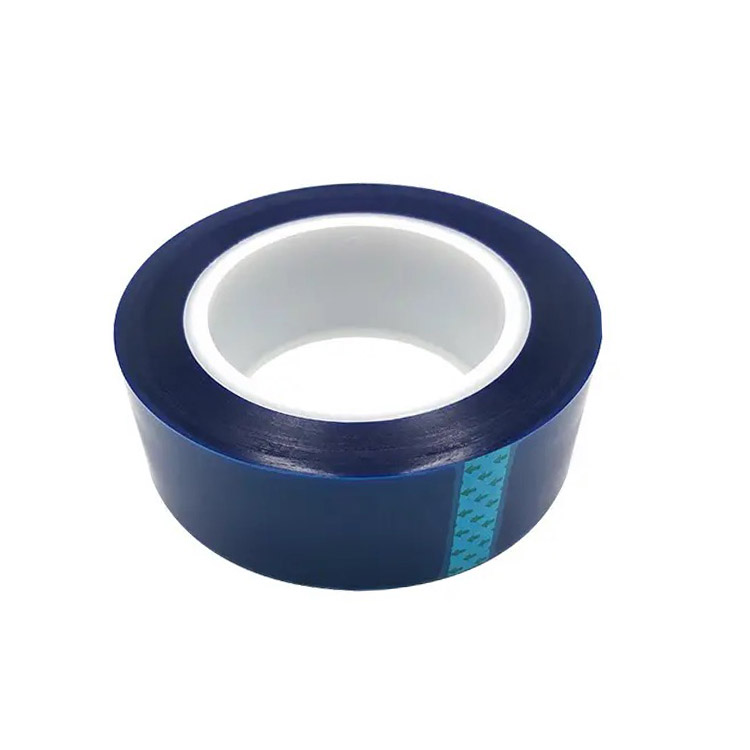 High Temperature Polyester Blue PET Adhesive Tape Low Price Sublimation Tape Heat Resistant Blue