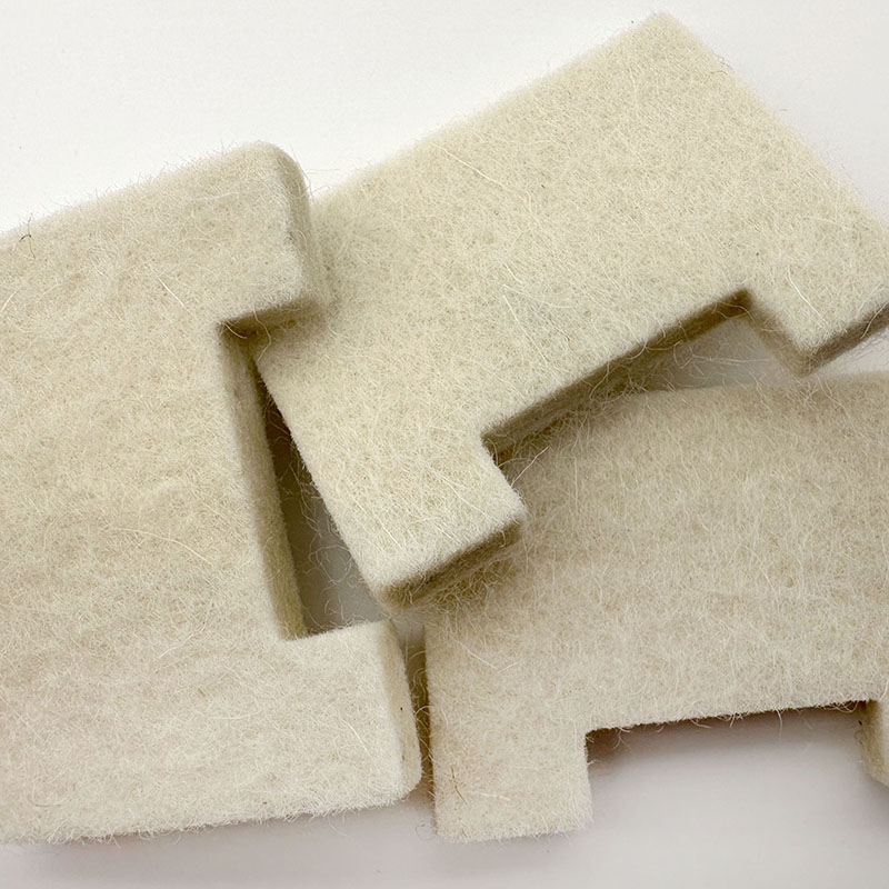 Cutting Craft Wholesale High Density Protective Non Toxic Customized Shape Industrial 100% Merino Wool Felt for Industrial Felt