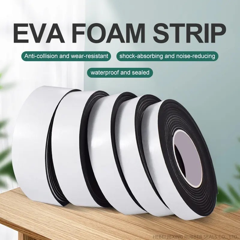 Double-Sided EVA Foam Tape with Release Paper Self-Adhesive Waterproof for Decorative Car Trim Mountings And Gap Filling