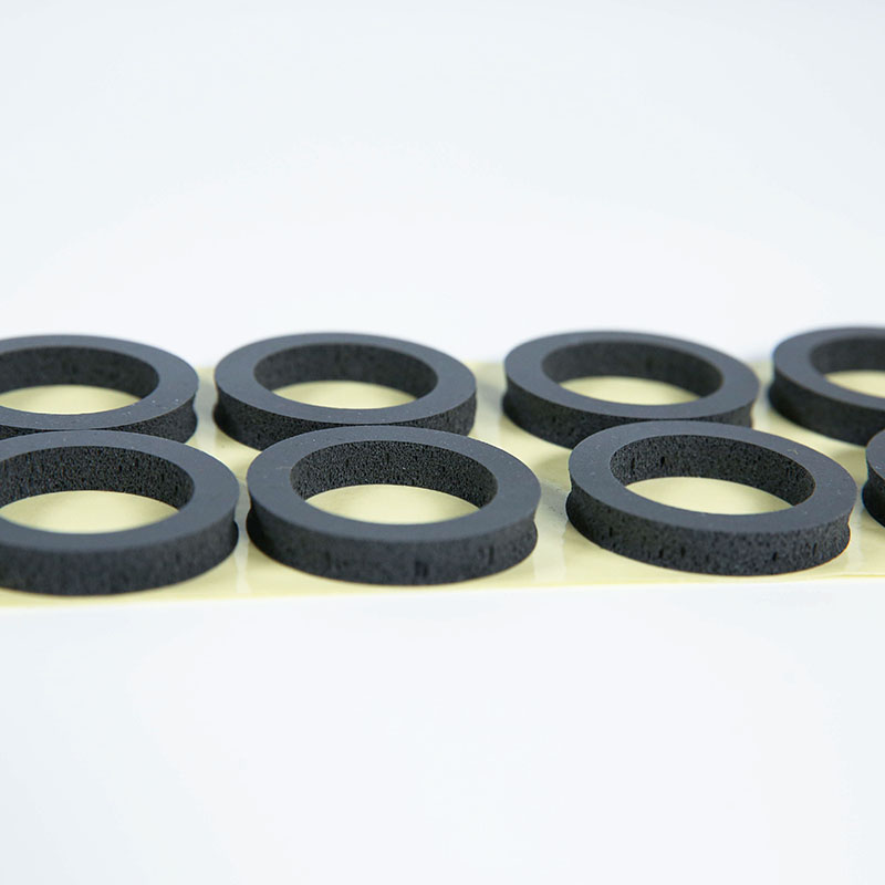 Custom Silicone Rubber Round Ring Sealing Washer Waterproof And Leakproof Pool Bumper Boat Strip Silicone Gasket