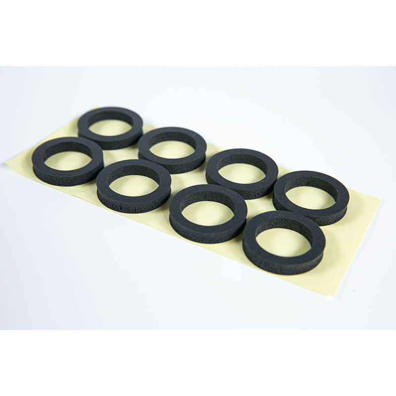 Custom Silicone Rubber Round Ring Sealing Washer Waterproof And Leakproof Pool Bumper Boat Strip Silicone Gasket