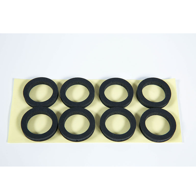 Custom Silicone Rubber Round Ring Sealing Washer Waterproof And Leakproof Pool Bumper Boat Strip Silicone Gasket