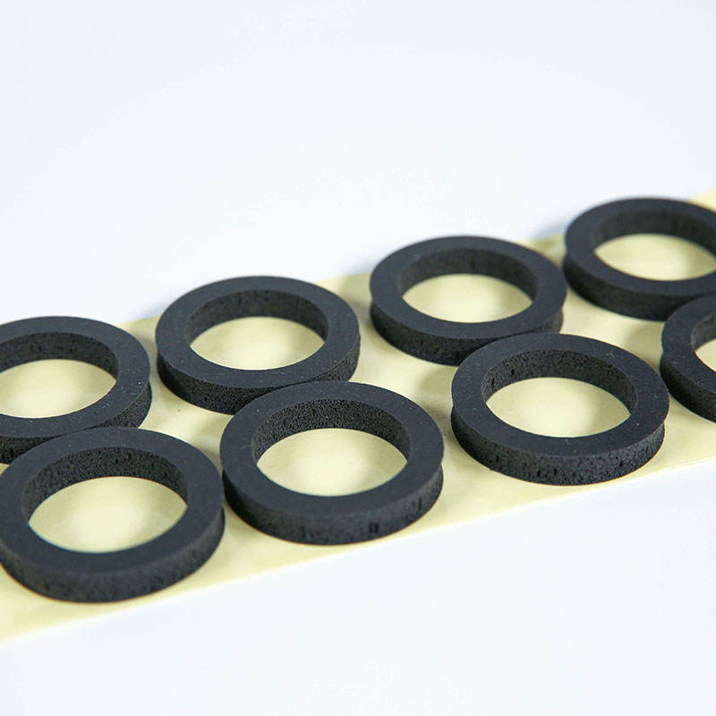 Custom Silicone Rubber Round Ring Sealing Washer Waterproof And Leakproof Pool Bumper Boat Strip Silicone Gasket